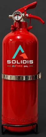 Estintore Polvere 1 kg con il marchio Solidis Aifire