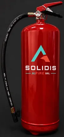 Estintore Polvere 9 kg con il marchio Solidis Aifire